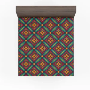 Elegant Moroccan Pattern Fitted Sheet