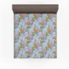 Elegant Vintage Vine Style Floral Fitted Sheet