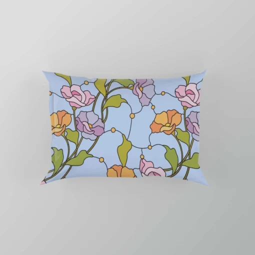 Elegant Vintage Vine Style Floral Pillow Case