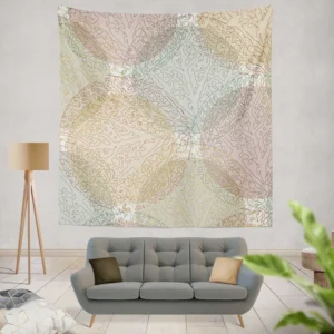 Elegant Watercolor Design Wall Tapestry