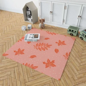 Endless Fall Leaves Arrangement Rug 1