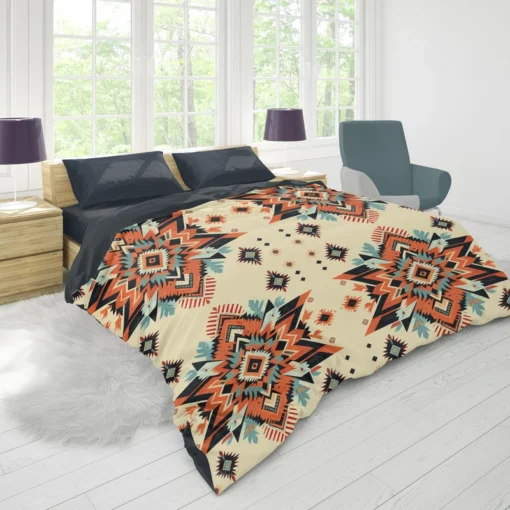 Ethnic Abstract Tribal Design Duvet Cover 1