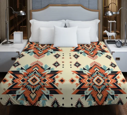 Ethnic Abstract Tribal Design Duvet Cover