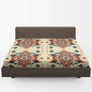 Ethnic Abstract Tribal Design Fitted Sheet 1