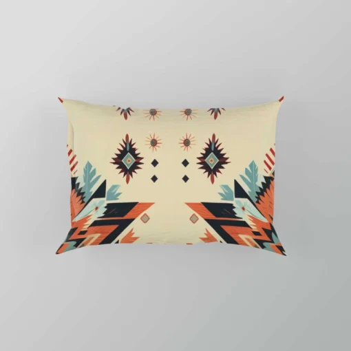 Ethnic Abstract Tribal Design Pillow Case