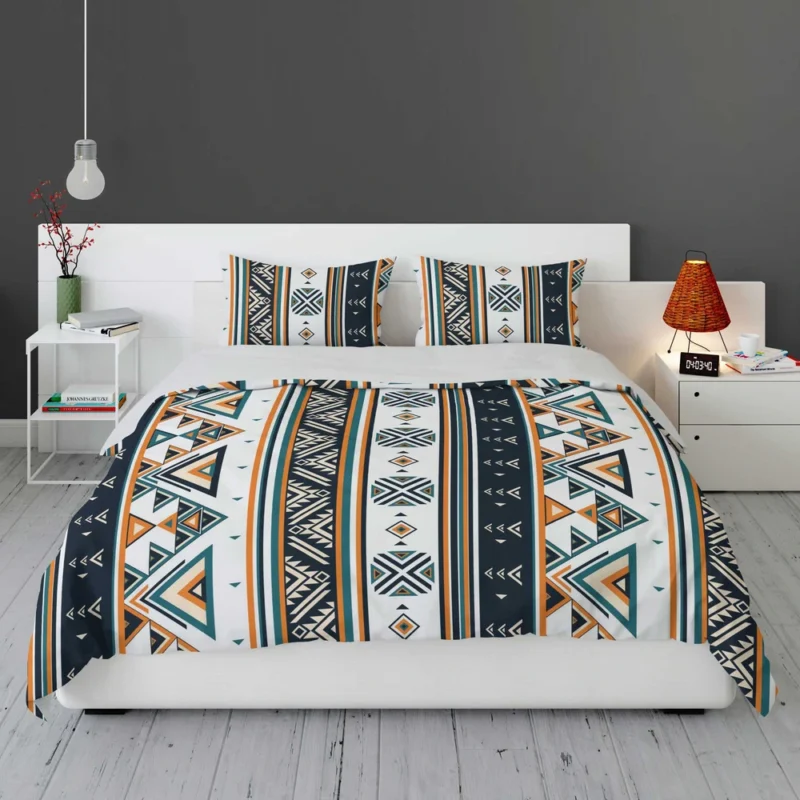 Ethnic Batik Ornamental Design Bedding Set 1