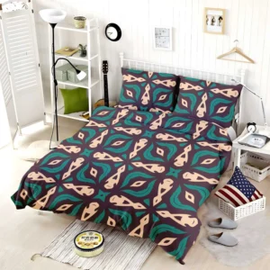 Ethnic Batik Pattern Bedding Set