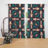 Ethnic Batik Pattern Curtain