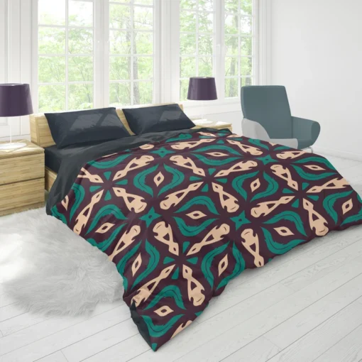 Ethnic Batik Pattern Duvet Cover 1