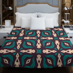 Ethnic Batik Pattern Duvet Cover