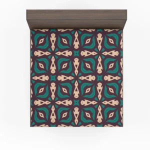 Ethnic Batik Pattern Fitted Sheet