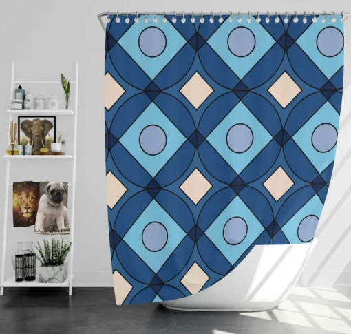 Ethnic Boho Pattern Shower Curtain