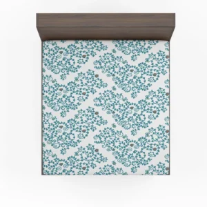 Ethnic Floral Pattern Fitted Sheet