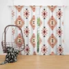 Ethnic Geometric Pattern Curtain