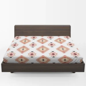 Ethnic Geometric Pattern Fitted Sheet 1