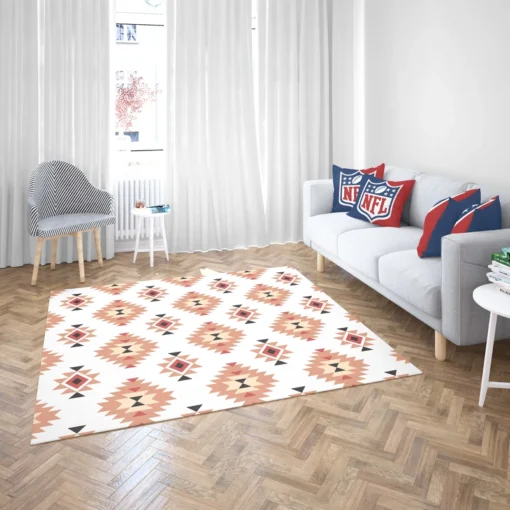 Ethnic Geometric Pattern Rug 2