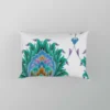 Ethnic Green Turquoise Pattern Pillow Case