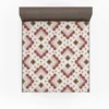 Ethnic Oriental Ikat Fitted Sheet