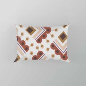 Ethnic Oriental Ikat Pillow Case