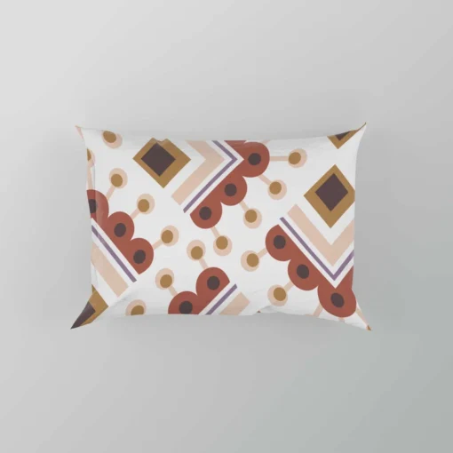 Ethnic Oriental Ikat Pillow Case