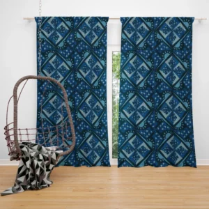 Ethnic Pattern Philippine Design Curtain