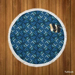 Ethnic Pattern Philippine Design Round Beach Towel