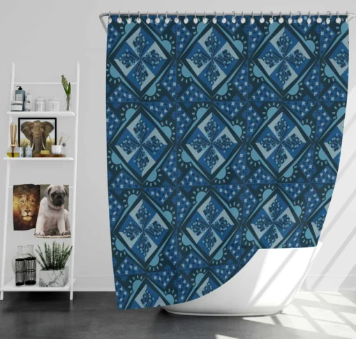 Ethnic Pattern Philippine Design Shower Curtain