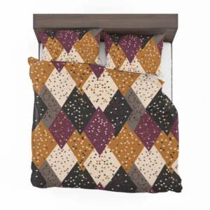 Ethnic Retro Triangle Pattern Bedding Set 2