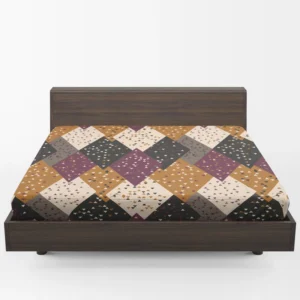 Ethnic Retro Triangle Pattern Fitted Sheet 1