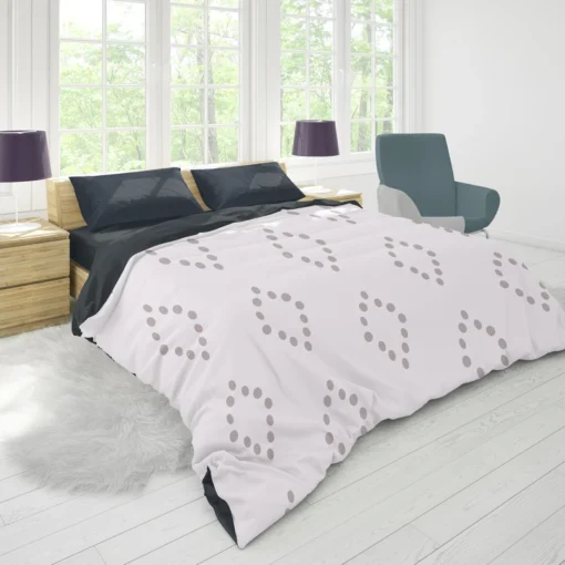 Ethnic Triangle Minimalist Pattern Duvet Cover 1