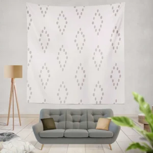 Ethnic Triangle Minimalist Pattern Wall Tapestry