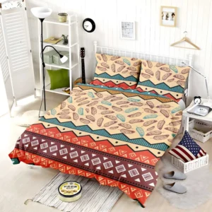 Ethnic Tribal Pattern Background Bedding Set