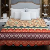 Ethnic Tribal Pattern Background Duvet Cover