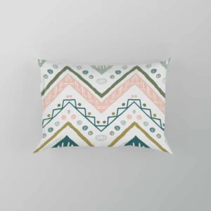 Ethnic Zigzag Chevron Motif Pillow Case