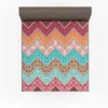 Ethnic Zigzag Pattern Fitted Sheet