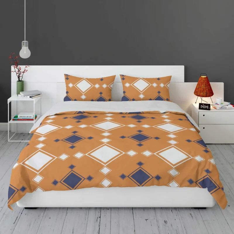 European Diamond Cut Pattern Bedding Set 1