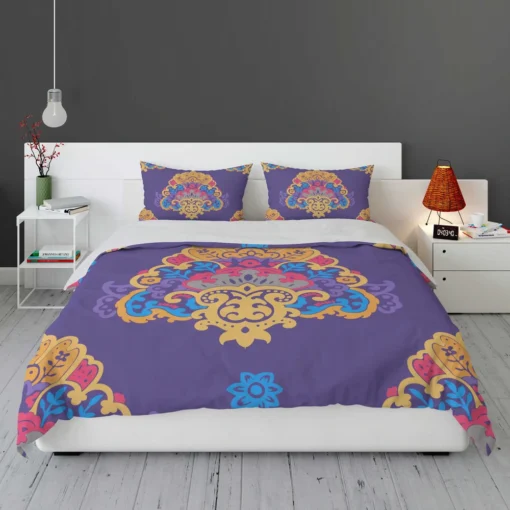 Exotic Blooming Floral Design Bedding Set 1