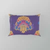 Exotic Blooming Floral Design Pillow Case