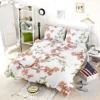 Exotic Chinoiserie Vintage Sakura Pattern Bedding Set