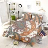 Fantasy Vintage Flowers Paisley Design Bedding Set