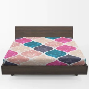 Festive Colored Turkish Patchwork Fitted Sheet 1