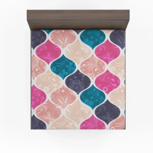 Festive Colored Turkish Patchwork Fitted Sheet