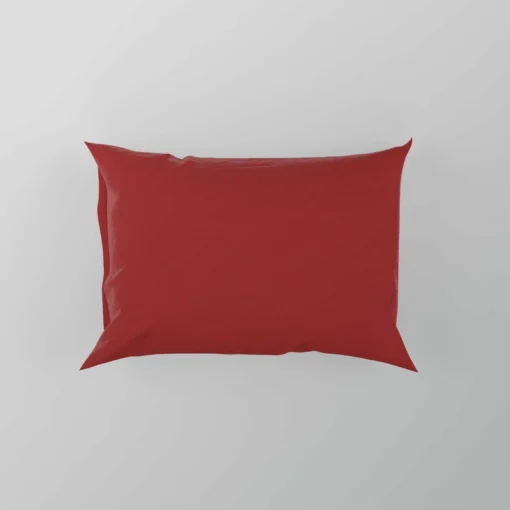 Fire Engine Red Pillow Case