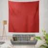 Fire Engine Red Wall Tapestry