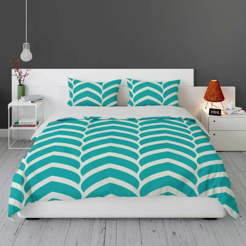 Fish Scale Circles Texture Bedding Set 1