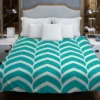 Fish Scale Circles Texture Duvet Cover