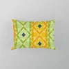 Flat Colorful Geometric Pattern Pillow Case