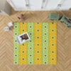 Flat Colorful Geometric Pattern Rug