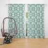 Flat Creative Arabesque Pattern Curtain