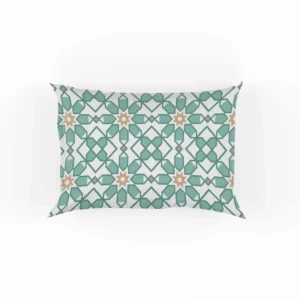 Flat Creative Arabesque Pattern Pillow Case